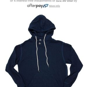 Iron and Resin Hooded Pullover Sweatshirt